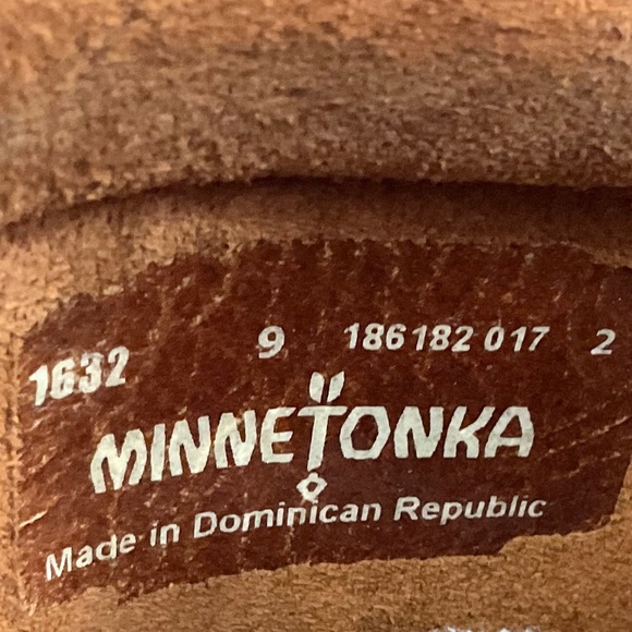 Brown Suede Western Boho Moccasin 3-Layer Fringe Boots Sz 9 - Picture 10 of 16